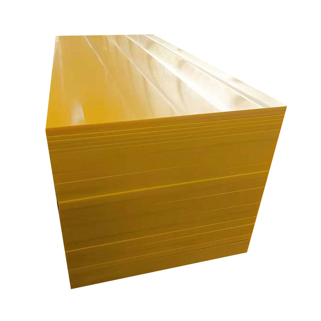 Yellow Color Wear Resistant UHMW-PE Sheet