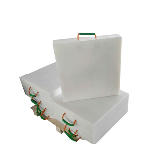 Portable Crane UHMWPE outrigger pads / truck stabilizer pad