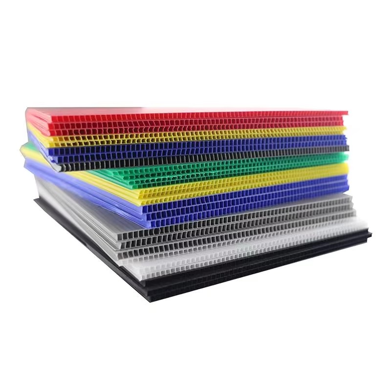 PP hollow corrugated sheet , Polypropylene honeycomb plate 