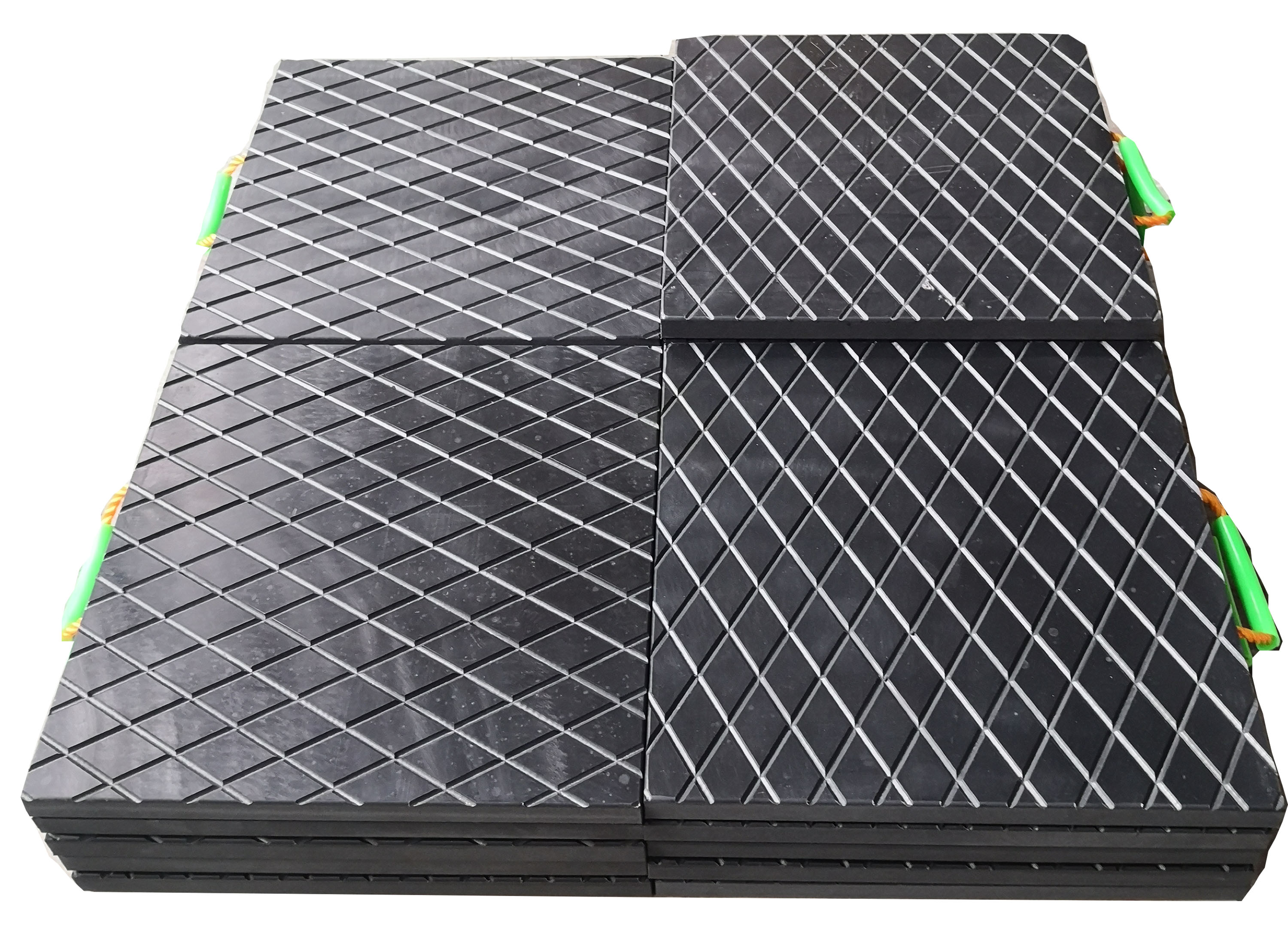 Portable Crane UHMWPE outrigger pads / truck stabilizer pad
